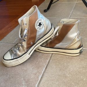CONVERSE🌈 ’Metallic Rainbow’ Chuck 70s hightop